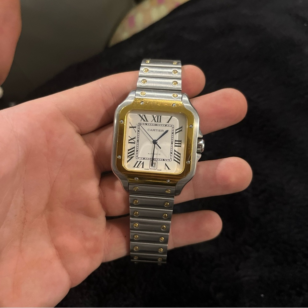 Cartier Santos Steel yellow gold W2SA0007